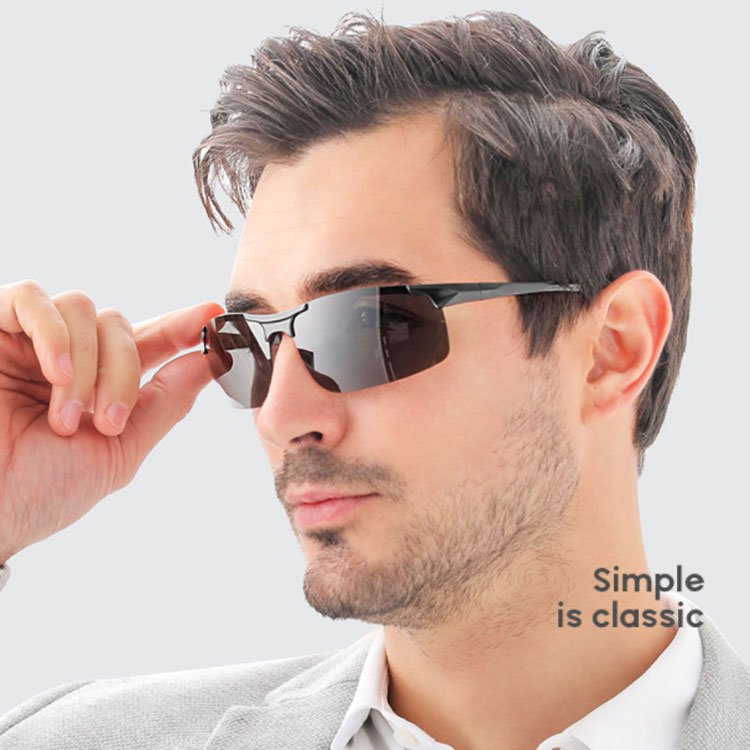 【サングラス】サングラス メンズ 偏光 調光 偏光サングラス UVカット