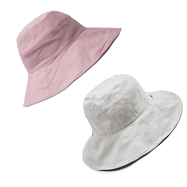 両面バケットハット　