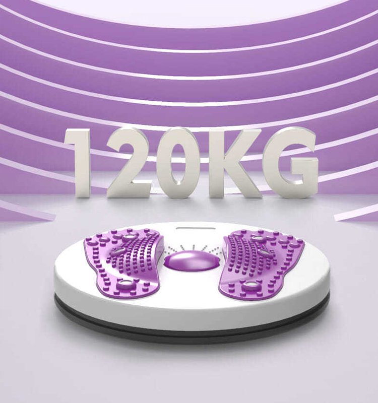 【ウエストツイスト】省スペース、使いやすい、マッサージ、耐荷重