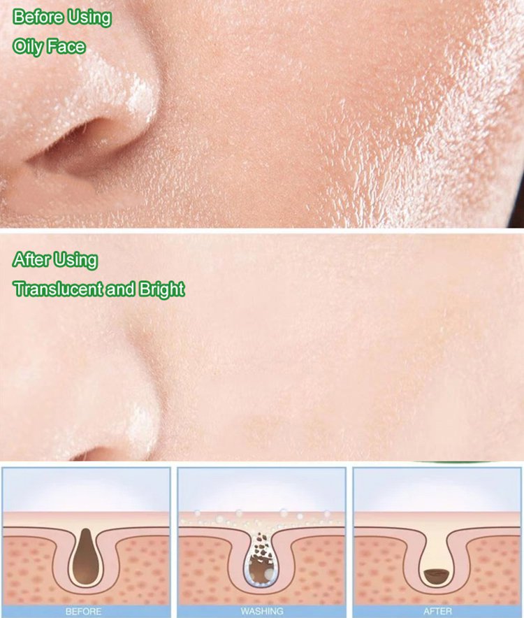 Green Tea Oil Control Cleansing Solid Mask