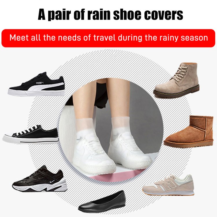 Rainy day shoe covers