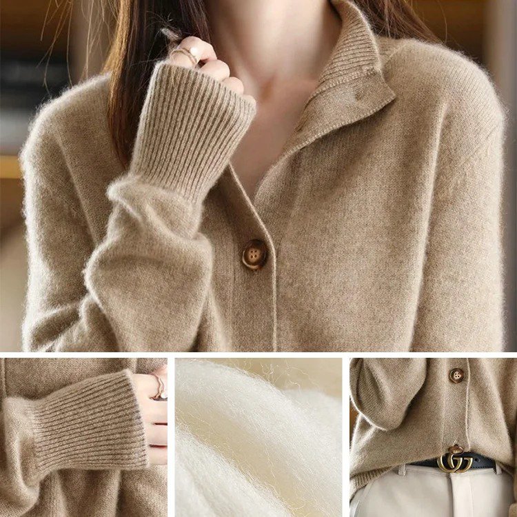 秋のファッションをリードする新作カーディガン。今すぐチェック必須。