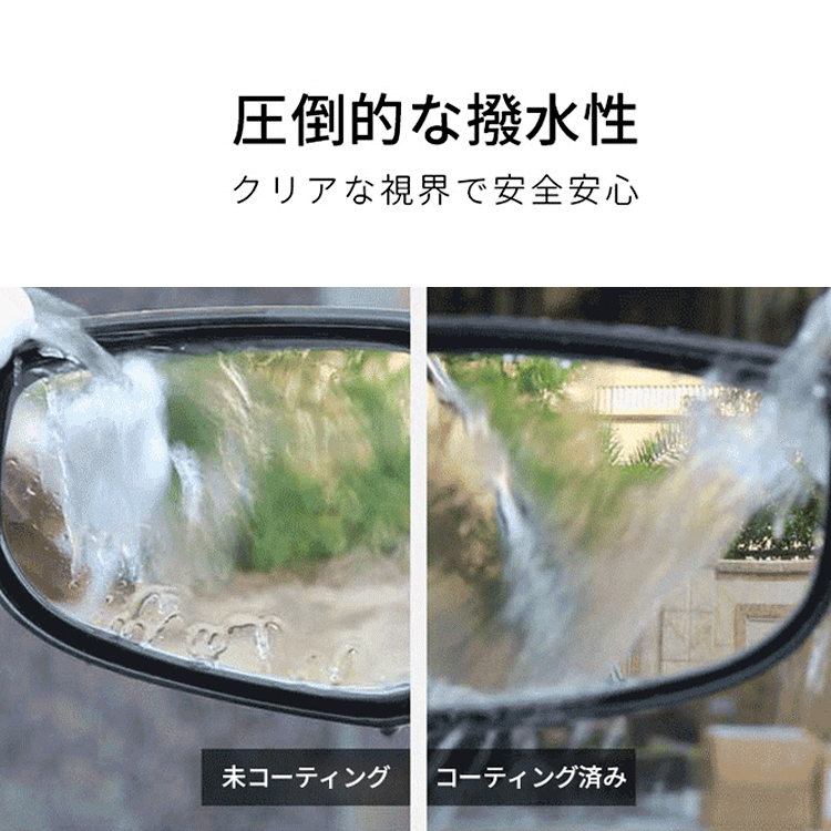 【車用コーティング剤】全車適用、ツヤ出し、撥水防汚、耐高温、キズに強い