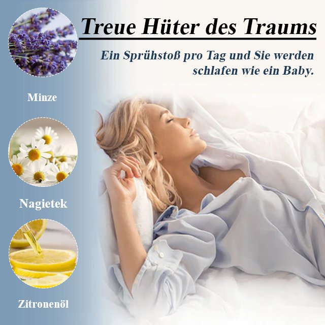 Schlaf tief und lebe besser Kissen-Spray