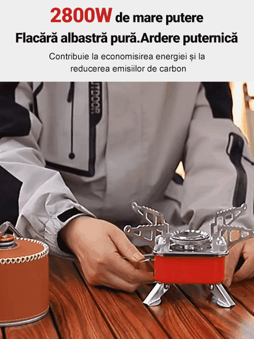 Arzător de exterior miniatură pliabil