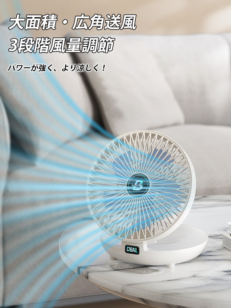 壁掛け・卓上扇風機　