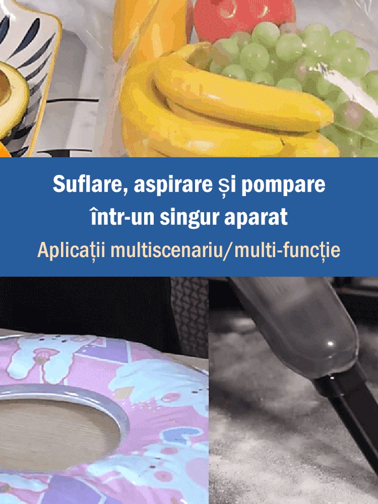Aspirator portabil multifuncțional pentru mașină