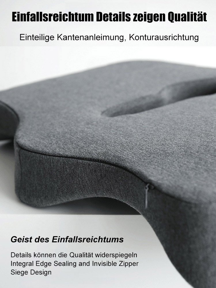 Druckreduzierendes  Kissen aus Memory Foam