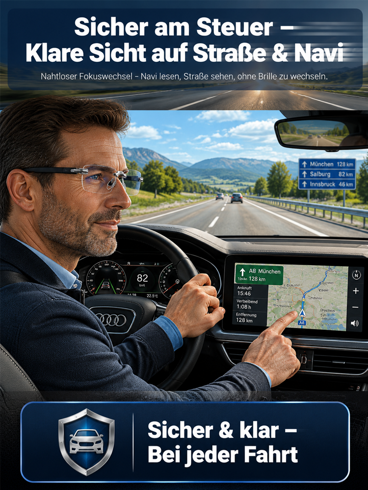 ✨ Intelligente Autofokus-Brille | Jena-Optik-Technologie | TÜV-geprüfte deutsche Qualität ✅