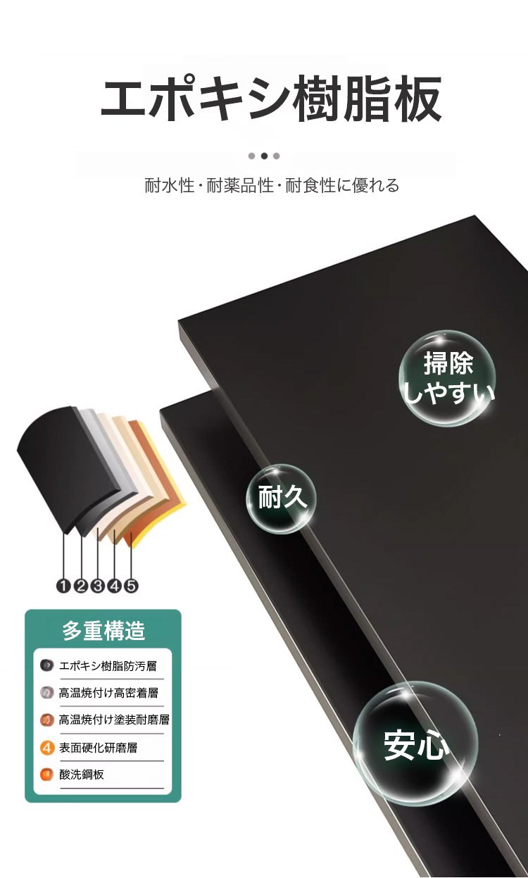 丈夫な素材の収納ラックの詳細