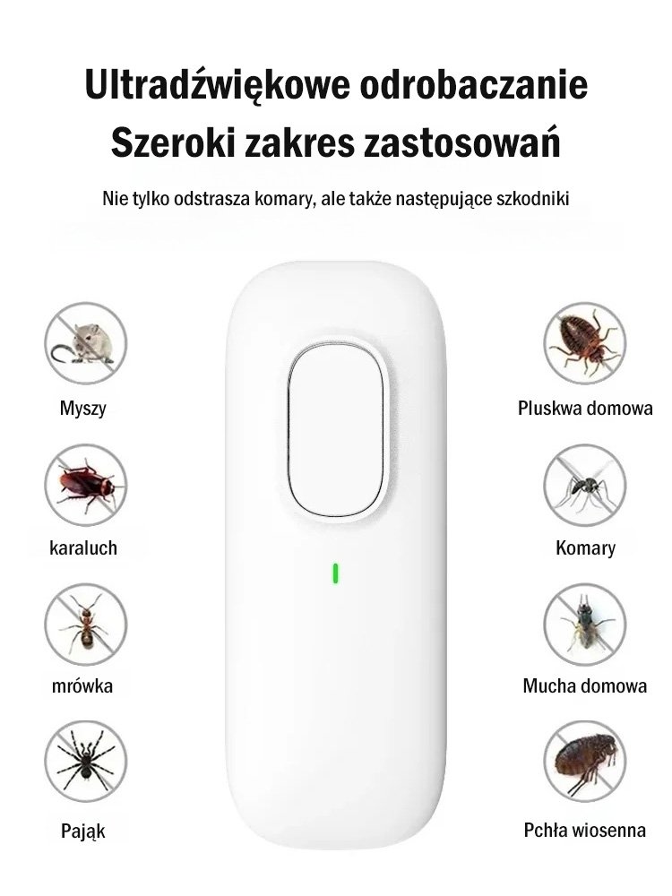 Nowy ultradźwiękowy odstraszacz szkodników