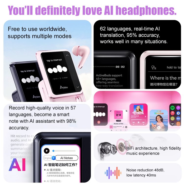 New Bluetooth Touch Screen Headset