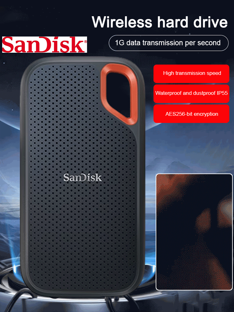 High-speed solid-state mobile hard drive