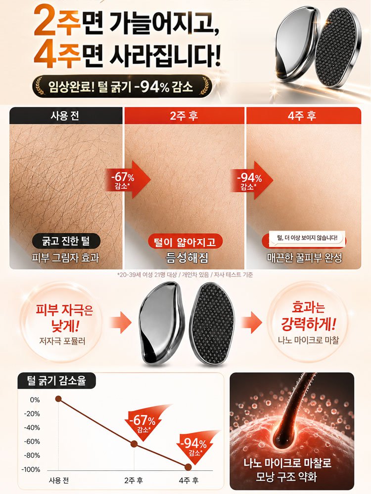 전신용 무통 제모기