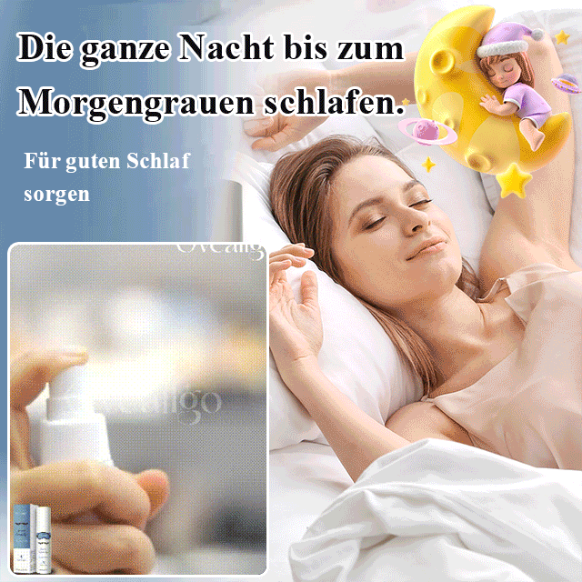 Schlaf tief und lebe besser Kissen-Spray