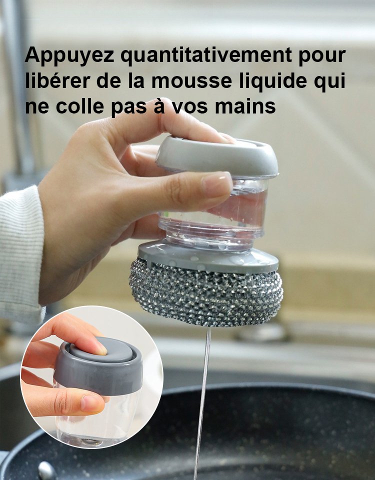 Brosse à vaisselle automatique