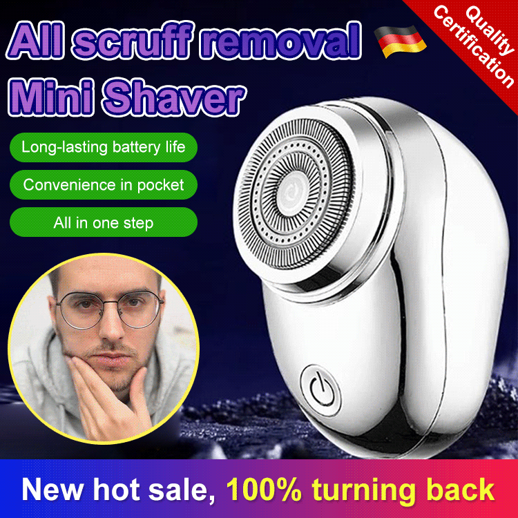 Mini electric razor