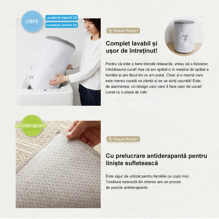 Covoare din casmir tehnice anti-murdărire de lux