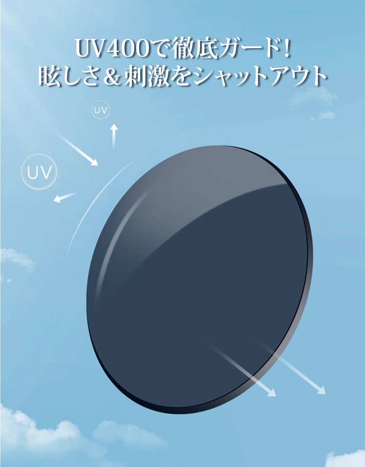 偏光サングラス