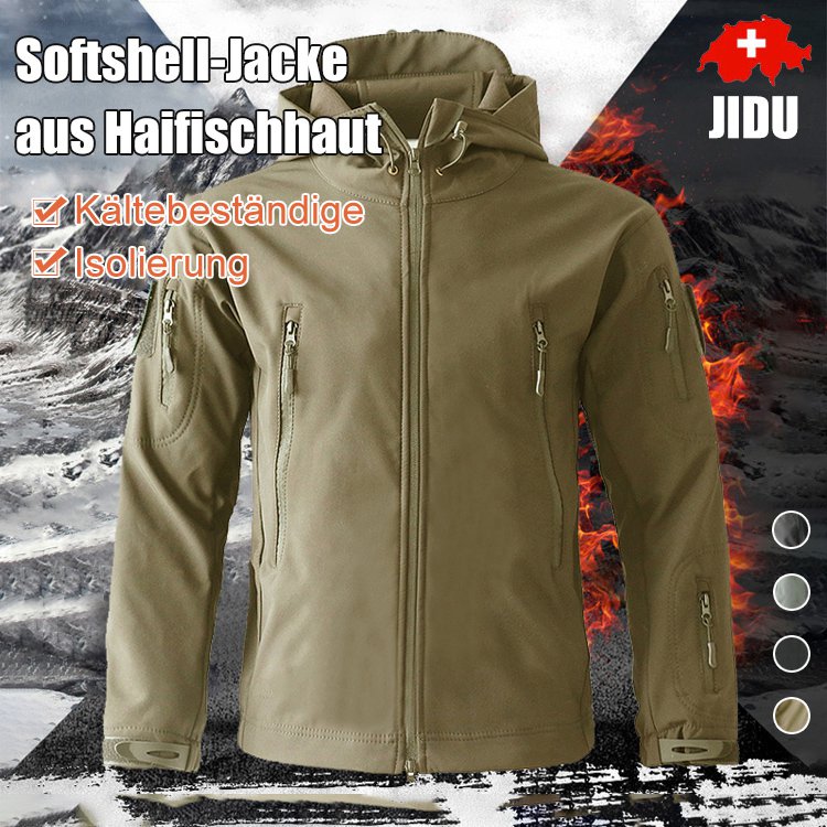 Winddichte und wärmende Jacke