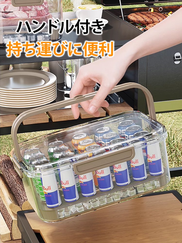 ハンドル付き鮮度保持ボックス