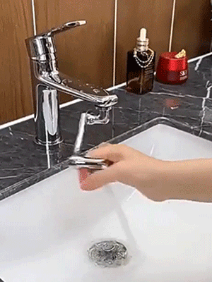 [다기능 로봇팔 신축 및 회전식】튀김 방지 수도꼭지