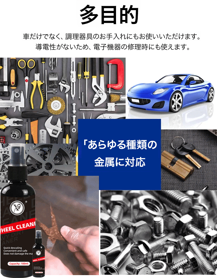 さび落としクリーナー