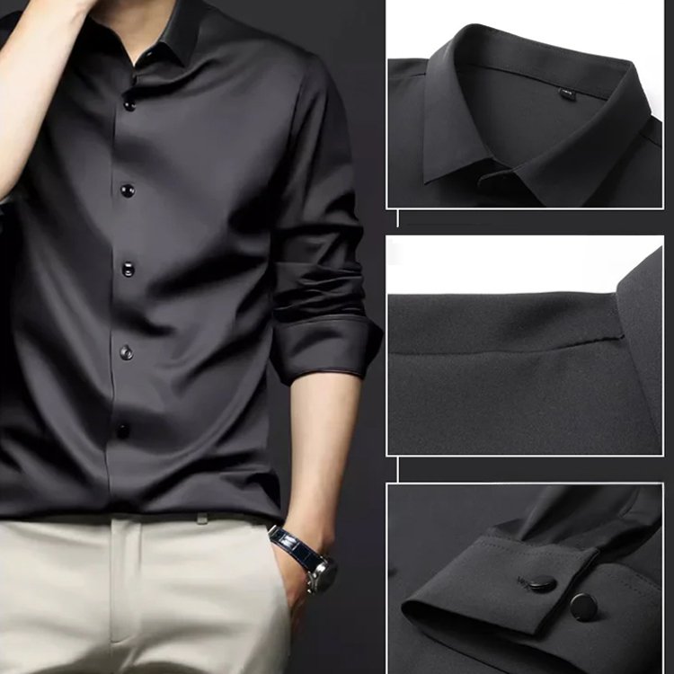 Breathable and comfortable skin-friendly men's shirt