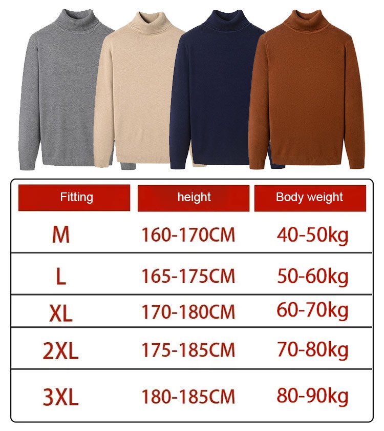 Pulover cald cu căptușeală pentru bărbați