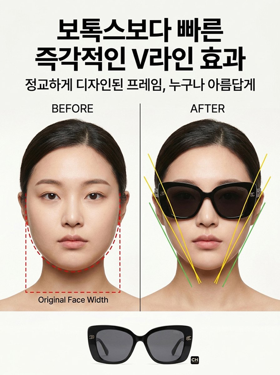 [럭셔리 감성 시리즈]여성 프리미엄 편광 선글라스