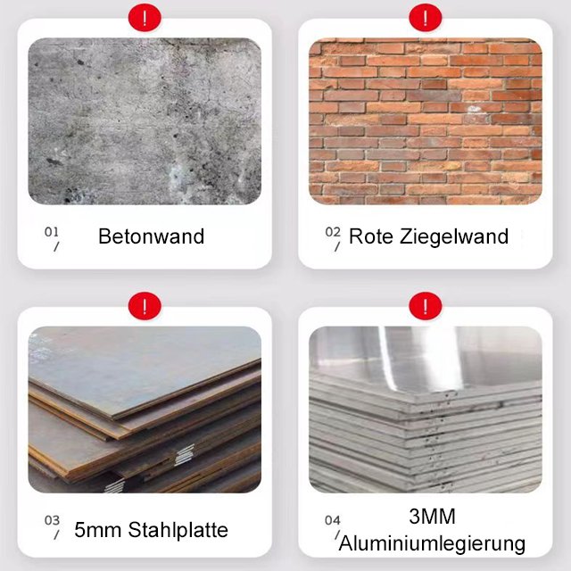 Ganzstahl-Mini-Nagler mit Schalldämpfer