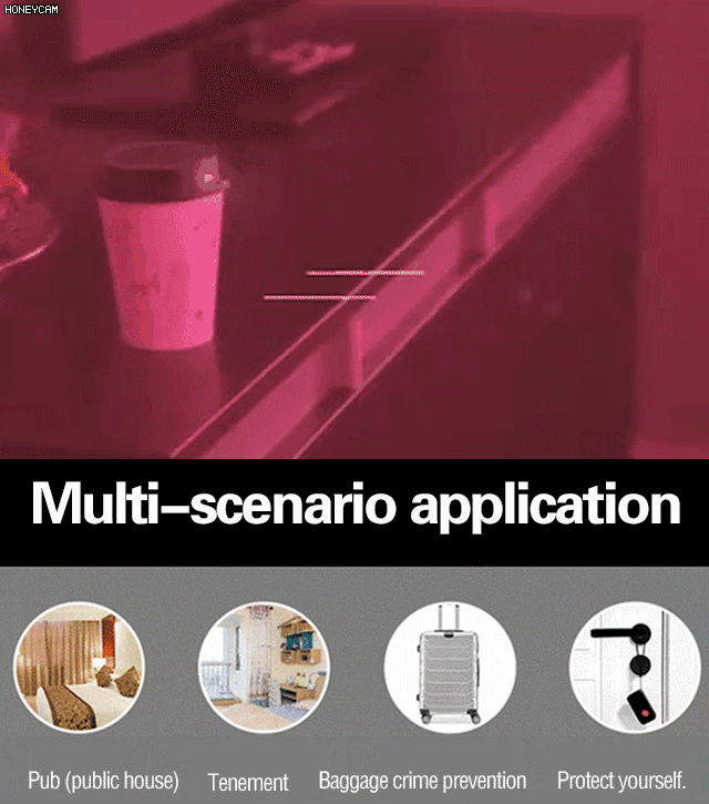 Portable USB Travel Infrared Detector 