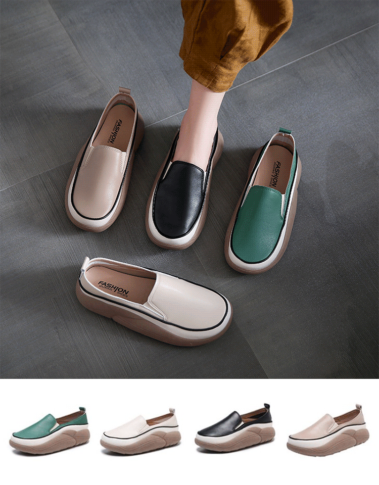 Pantofi LeFou din piele de vacă