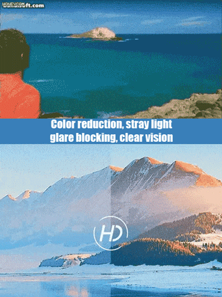 Hiking windproof glasses