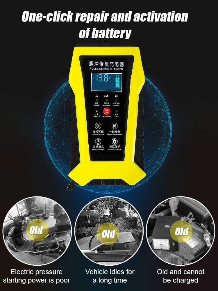 Car Battery Repair Charger