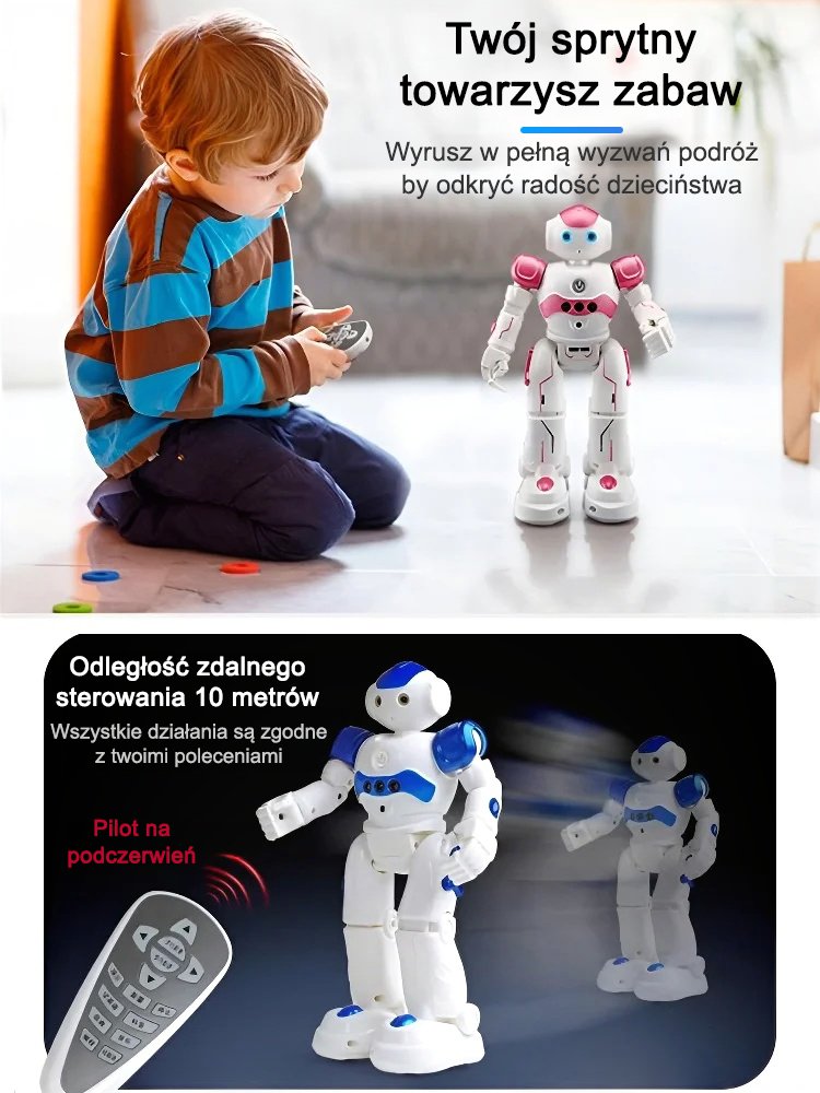 Zabawka zdalnie sterowana inteligentnymi gestami