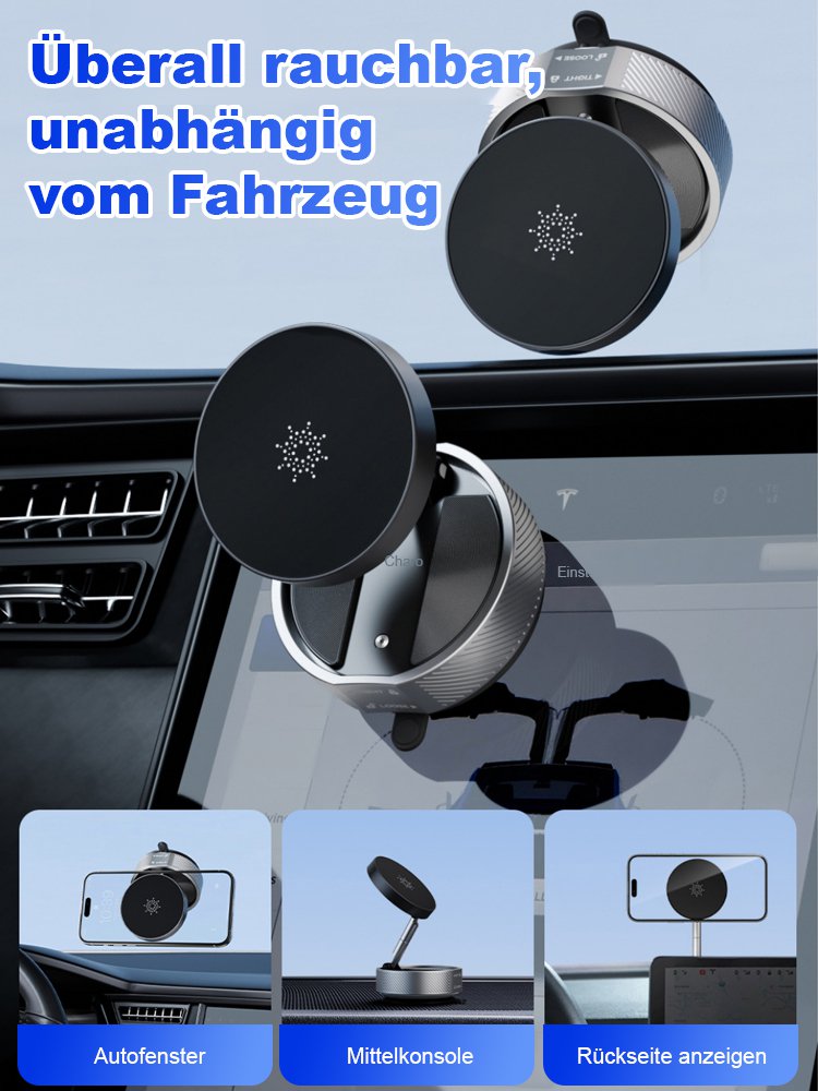 2025 Neues Modell Vakuum-Saug-Magnet-Autohalterung