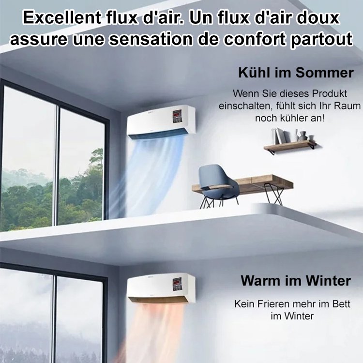 Petit climatiseur mobile de chauffage et de refroidissement