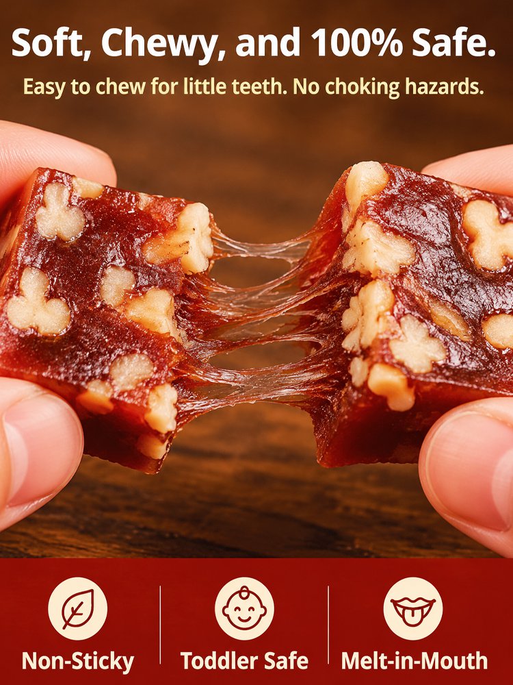 Hawthorn Walnut Cake Healthy Snack for Pregnant Women and Children
