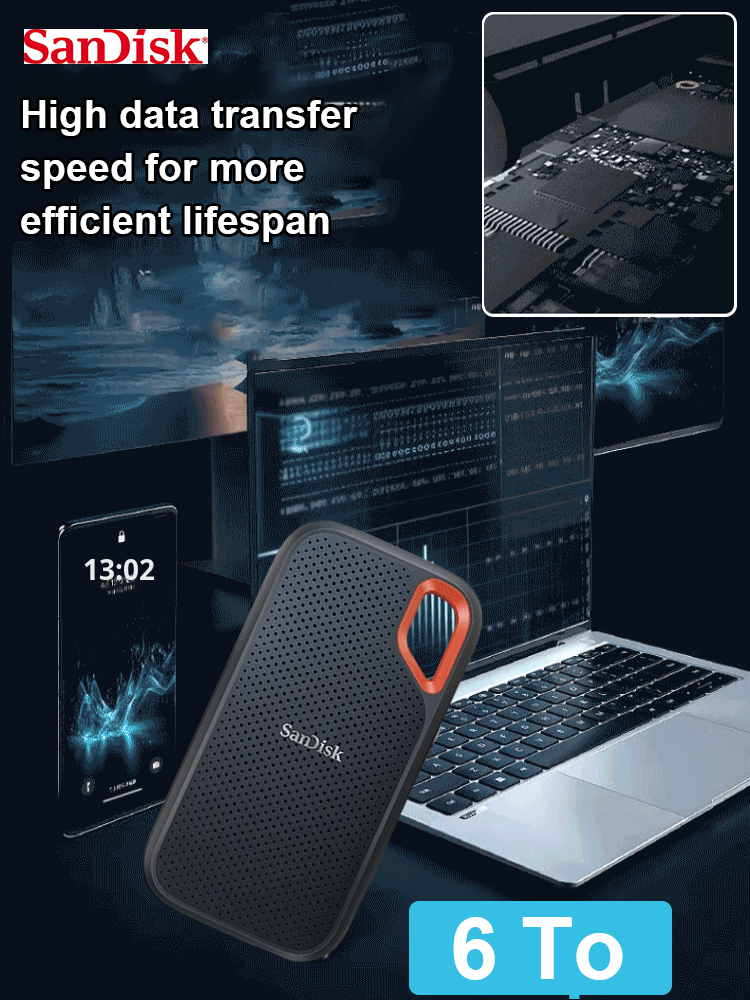 High-speed solid-state mobile hard drive
