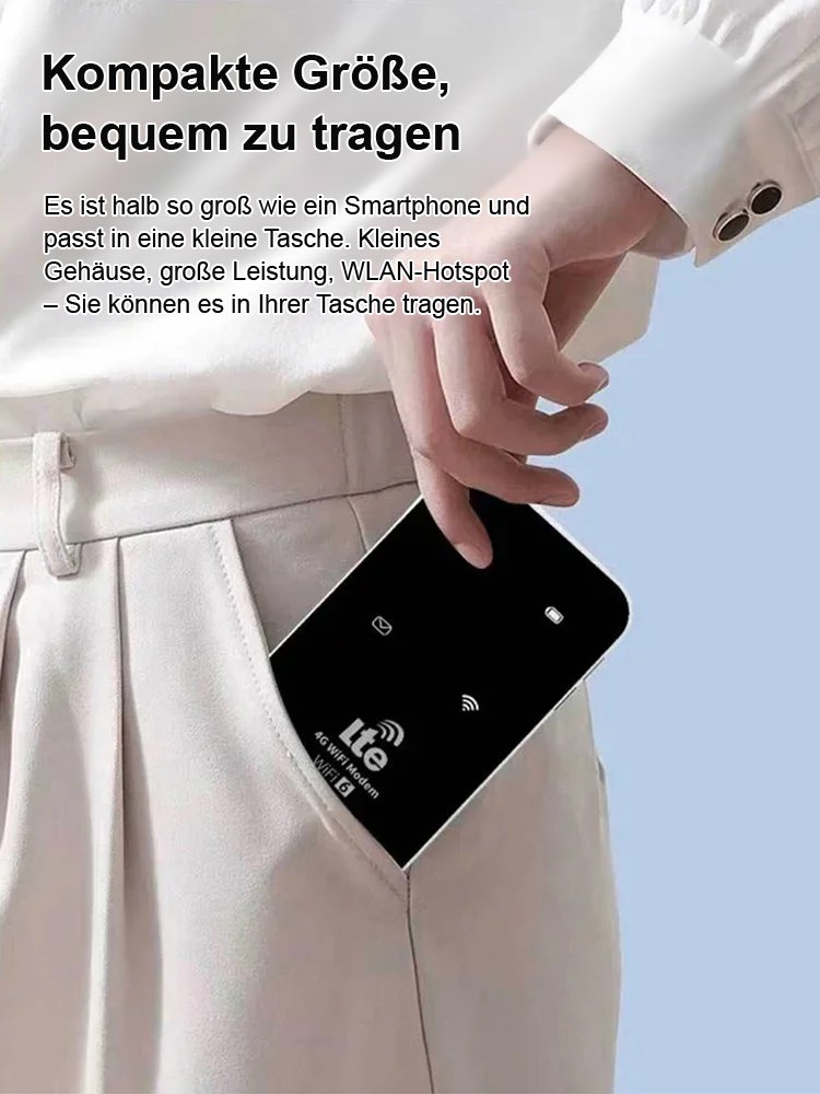 Global Pass mini tragbares WiFi6