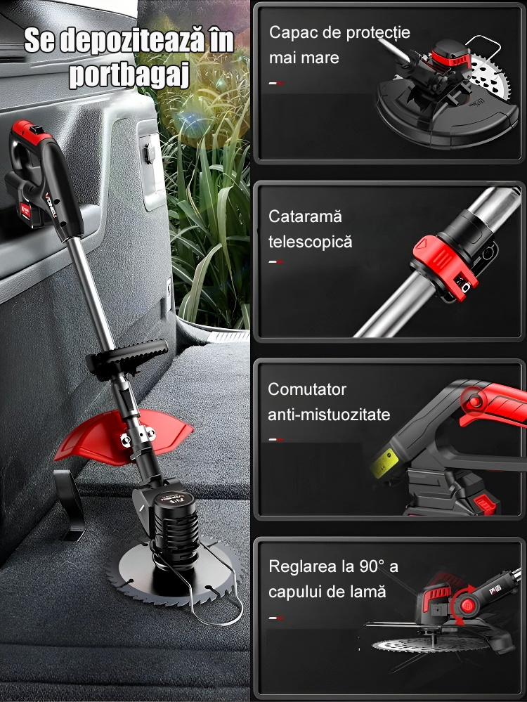 Mașină de tuns iarba electrică de uz casnic