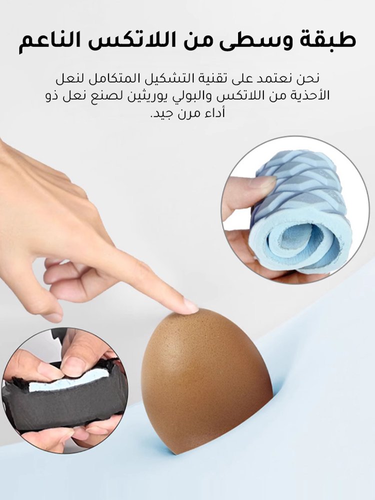 شبشب رجالي مقاوم للانزلاق ومقاوم للاهتراء بنمط جلد التمساح