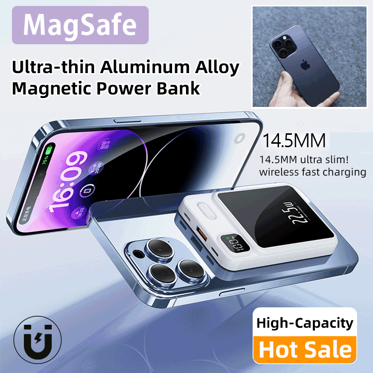 Ultra-Thin  Magnetic Power Bank