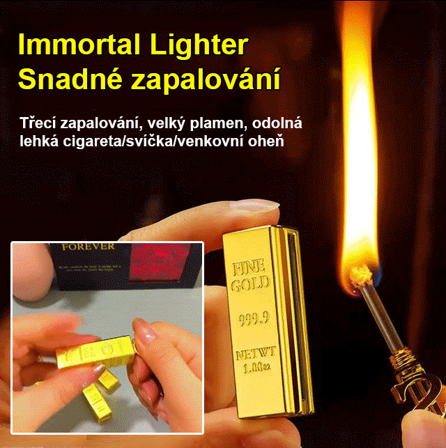 Zápalky na 10 000 použití