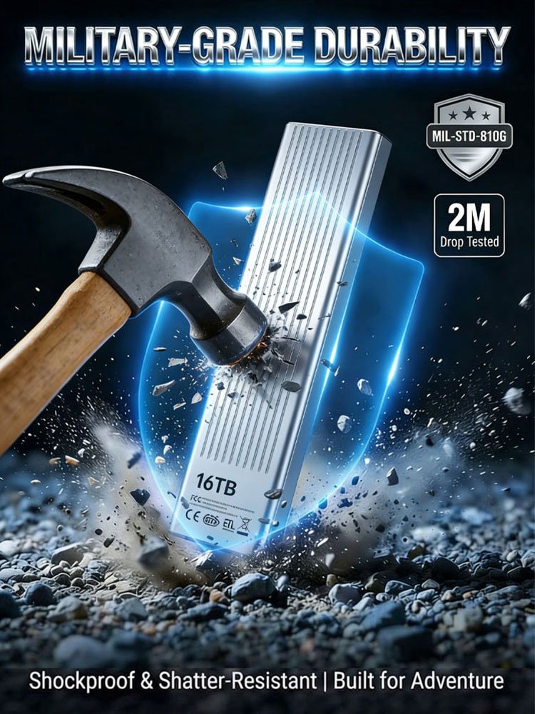 Portable High-Speed SSD Solid-State Drive