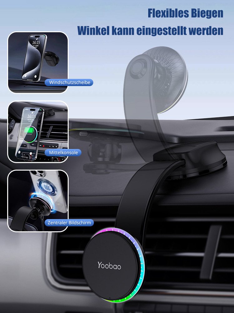 Streamlight magnetische Autohalterung mit Saugnapfbasis