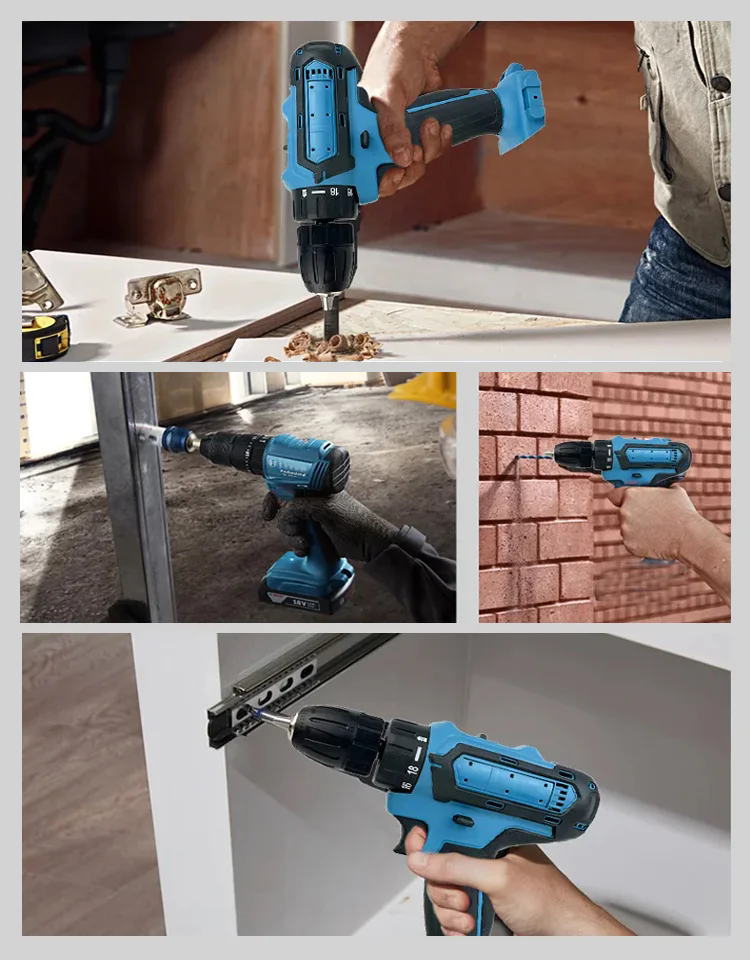 강철 막대 쉽게 뚫는 전기 드릴 24종 세트