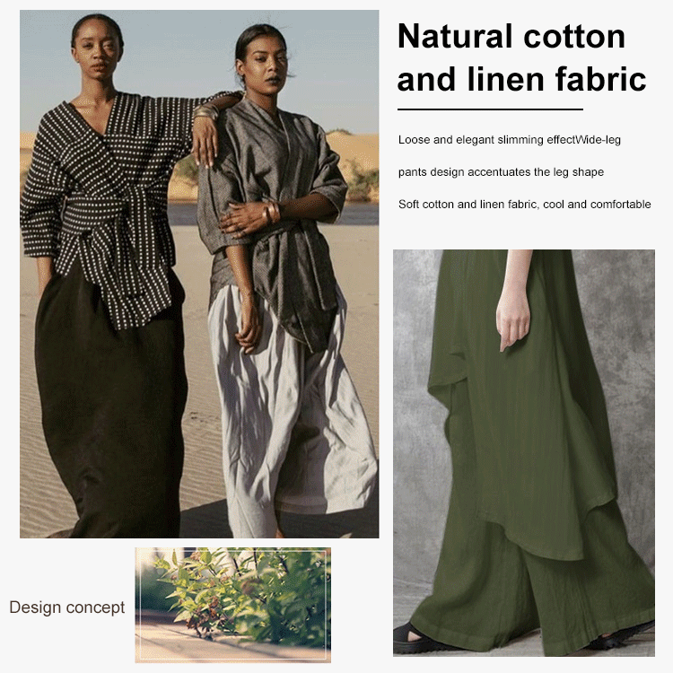 Korean Style Cotton Linen Set