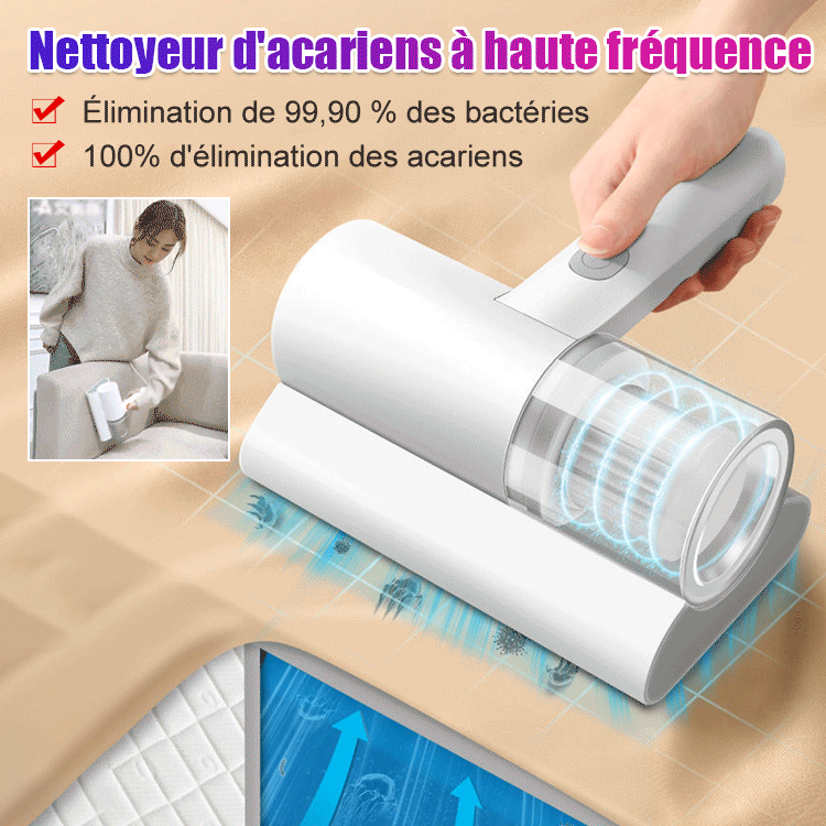 Instrument ménager de stérilisation aux UV pour l'élimination des acariens